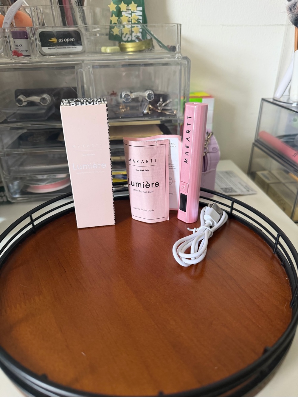 Lumière Portable LED Nail Lamp — Pink